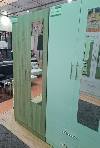 Armario 2 Puertas con Espejo NUEVO