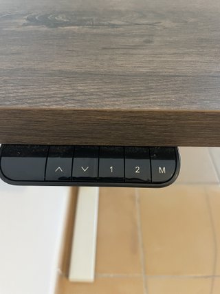 Escritorio elevable eléctrico madera