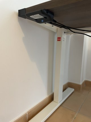 Escritorio elevable eléctrico madera