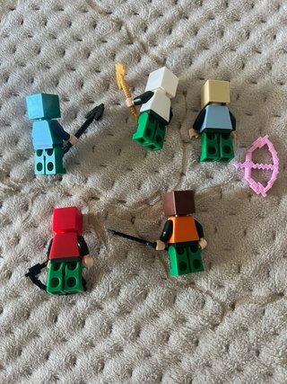 Minifiguras Minecraft compatibles Lego
