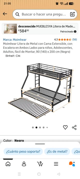 Litera triple negra