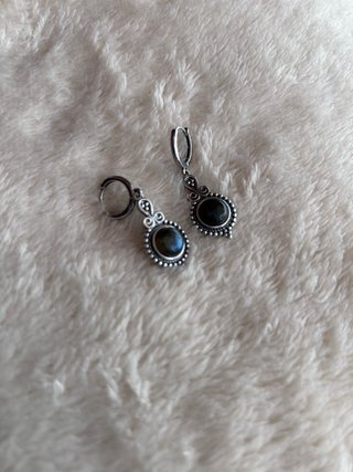 Pendientes Plata Labradorita