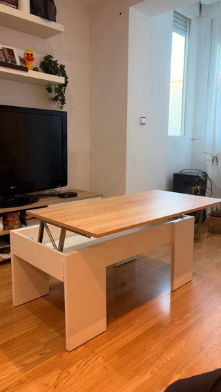Mesa de centro elevable moderna