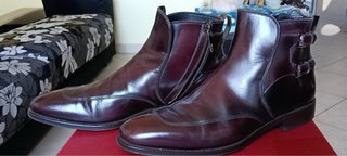 Stivaletti Pelle Salvatore Ferragamo Marrone