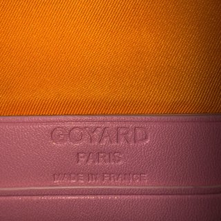 Porta Carte Goyard Rosa