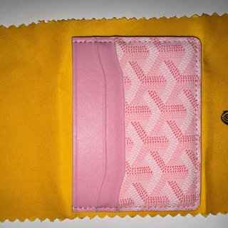 Porta Carte Goyard Rosa