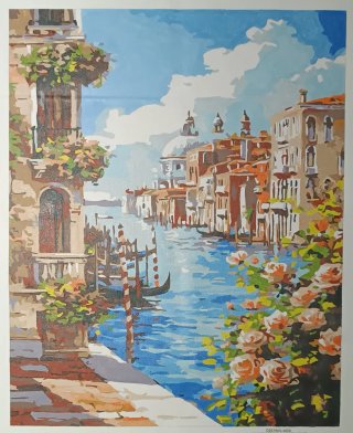 Cuadro al óleo Venecia