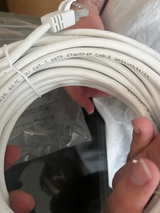 Cable internet ethernet gigabit banda ancha 15,2m
