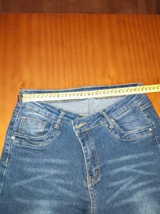 Pantalón vaquero mujer campana