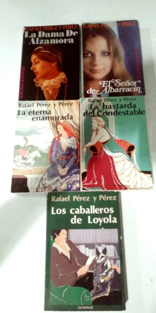 Colección 23 libros de Rafael Pérez y Pérez