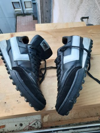 Zapatillas Pony Hombre Negras y Grises