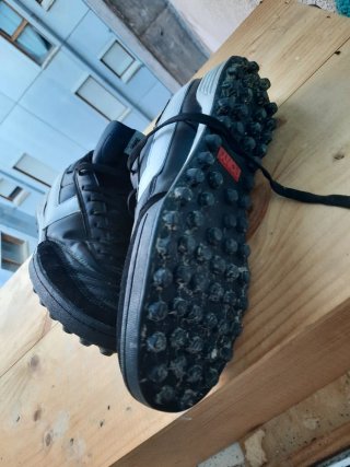 Zapatillas Pony Hombre Negras y Grises