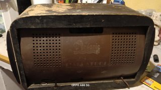Radio Antigua Organ con Ojo Mágico
