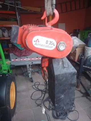 Polipasto Eléctrico Amenabar 0.50 HP