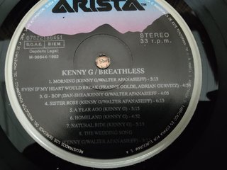 Vinilo Kenny G Breathless