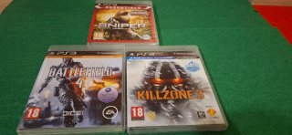 Lote 3 Juegos PS3: Sniper, Battlefield 4, Killzone