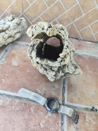 Tronco de corcho decorativo, piezas muy especial