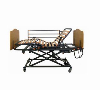 Cama articulada eléctrica 105cm + grúa + arnés
