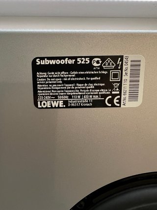 Loewe Subwoofer 525