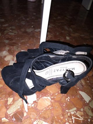 Zapatos de tacón Marypaz negros talla 37