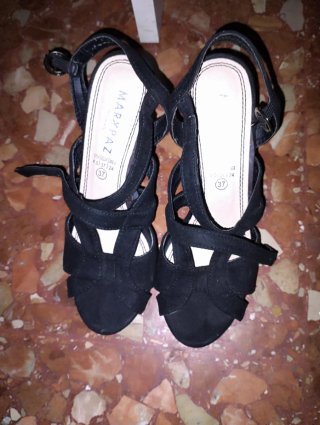 Zapatos de tacón Marypaz negros talla 37