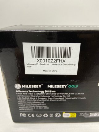 : Telemetro MILESSEY GOLF