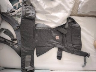 Mochila Portabebés Gagaku Gris