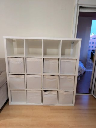 Mueble Estantería Kallax 4x4 Blanco