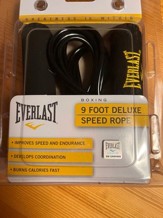 Comba Everlast 9 pies Deluxe Speed Rope Boxeo