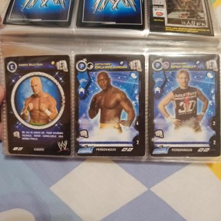 Lotto Carte WWE TCG anni 2000