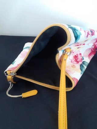 Pochette donna floreale