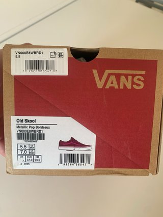 Zapatillas Vans T37 nuevas