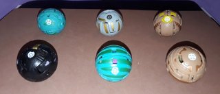Lote 6 Figuras Bakugan
