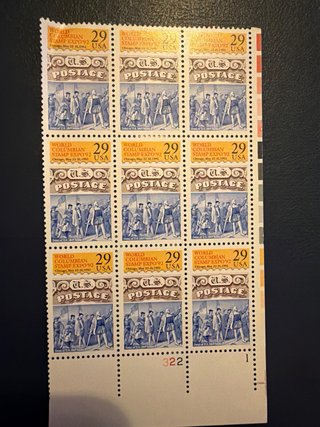World Columbian Stamp Expo '92 Sello