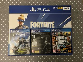 PS4 Slim 500GB + 3 Juegos