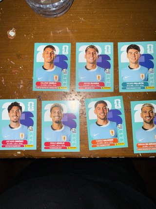 Cartas de Futbolistas Panini