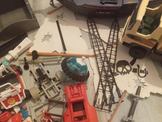 Lote despiece Playmobil para reparar