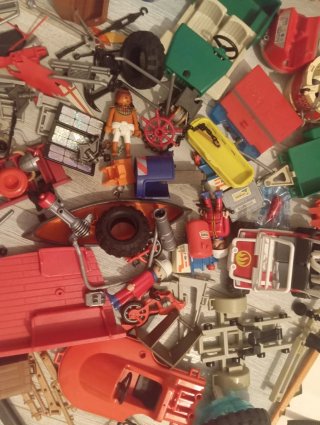 Lote despiece Playmobil para reparar