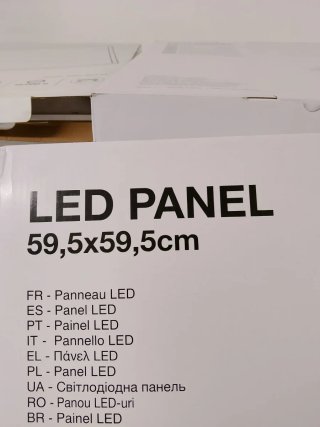 Panel LED Techo 26.5W 4000LM 6000 k Luz blanca