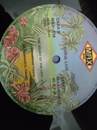 Vinilo Chris Lui - The Heart Of The City
