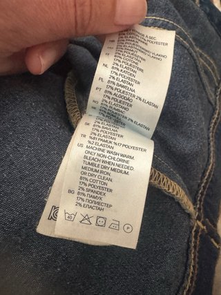 Chaqueta vaquera H&M azul Talla XS