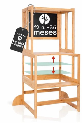 Nuova Torre di Apprendimento Montessori in Bambù