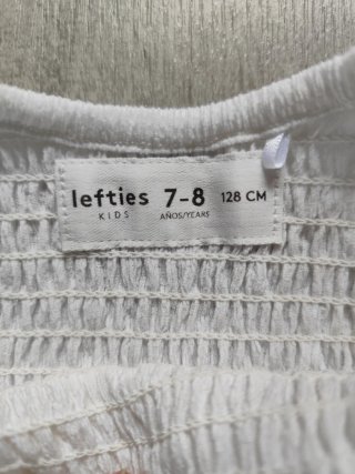 Camiseta peplum niña