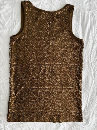 Top J.Crew lentejuelas
