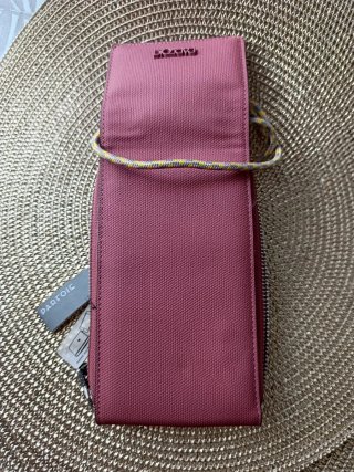 Funda Parfois bandolera móvil rosa empolvado