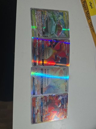 Lote Cartas Pokémon VMAX, GX, V