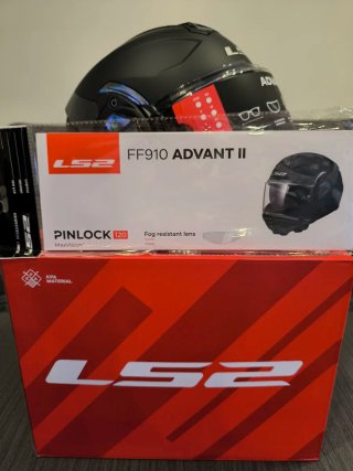 Casco LS2 FF910 Advant II Talla L Negro
