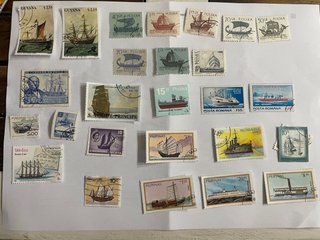 Lote sellos barcos. Lote 10