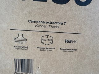 Campana Extractora Decorativa EVVO CE36