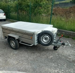 Remolque ligero con freno 750kg
